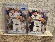 2025 Topps Stadium Club Hobby Blue & Red Foil, Base Ben Williamson 163  Mariners