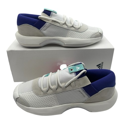 Adidas x Nice Kicks Crazy 1 ADV Shoes Men's Size 11.5 White Aqua Sneakers DB1786