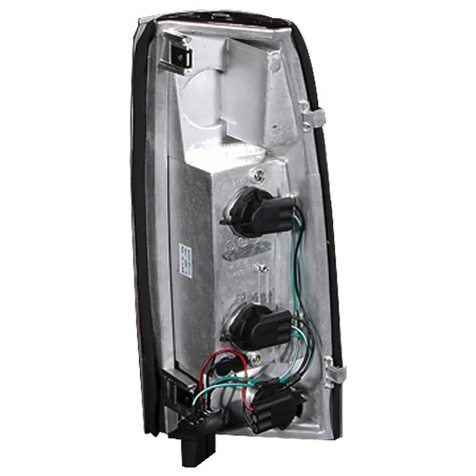 Lâmpada traseira Anzo 211156 para Chevrolet C1500 1988-98 LH RH preta escura fumê - Imagem 2 de 4