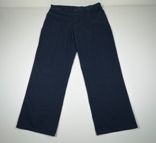 Dickies Work Pants Adult 40x30 Navy Blue Twill Straight Leg Durable Utility Wear