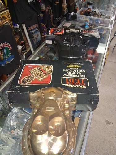 Vintage Star Wars DARTH VADER & C-3PO CARRY CASES ROTJ 1983 Kenner🔥SEALED  - Bild 24 von 24