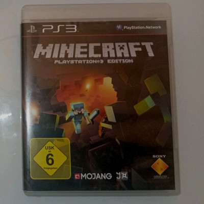 Minecraft Sony PlayStation 3 Edition PS3 Videospiel inkl. Anleitung CIB Gut