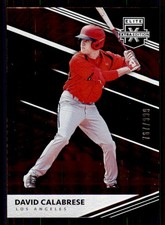 2020 Panini Elite Extra Edition #82 David Calabrese #/999 Los Angeles Angels