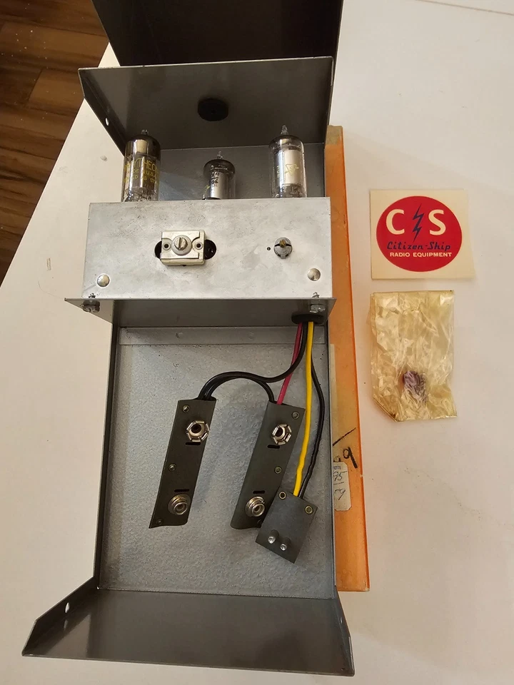 NUEVO VINTAGE Citizen Ship Doble Canal R/C Transmisor/Receptor/Servo 27.255 mc Foto 2 de 4