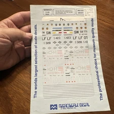 Superscale Decals 720455 1/72 Scale F-16A/B 363 TFW, 58TTW/311TFTS