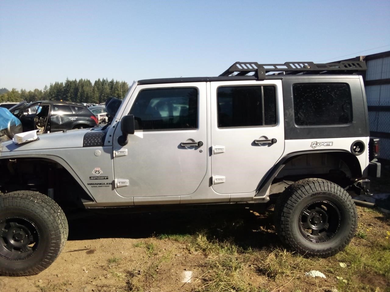 WRANGLER  2010 Door Handle Interior 31087200