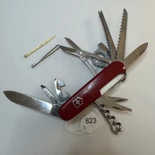 Victorinox Champion Swiss Army Pocket Knife Multi-Tool Red #823