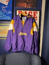 Vintage 90s Deadstock Lakers Starter Pullover