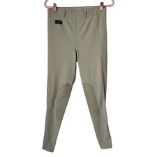 Irideon Riding Pants Womens XL Horseback Breeches Knee Patch Pull On Equestrian