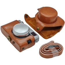 Leather Camera Case Designed for Fujifilm X100F X100T X100S X100V with Strap