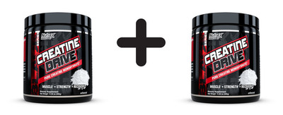 2 x Nutrex Creatine Drive, Unflavored - 300g (56,65 EUR/kg)