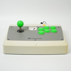 SEGA Dreamcast Arcade Stick HKT-7300 Controller Tested w/ Box