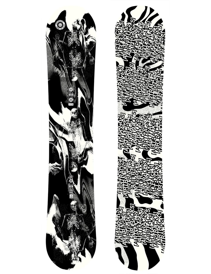 Snowboard Set AIRTRACKS Tabla Read My Mind Hybrid Roquero Wide +Fijación Master+ - Imagen 2 de 4