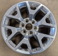 20" POLISHED GMC SIERRA YUKON SLE SLT FACTORY OEM  WHEEL 5698 #3
