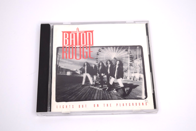 #ad Lights Out on the Playground by Baton Rouge CD 1991 EastWest $13.99