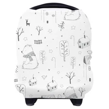 Yoofoss Nursing Cover Breastfeeding Scarf - Baby Car Seat Covers,