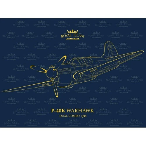 EDUARD R0024 EDUARD-ROYAL CLASS P-40K WARHAWK DUAL COMBO 1/48