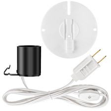 Wellrise Blow Mold Light Kit Replacement Single Bulb Cord for E27 White