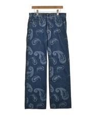 JACQUEMUS Denim Pants Indigo Patterned 31 Approx. M 2200611386021