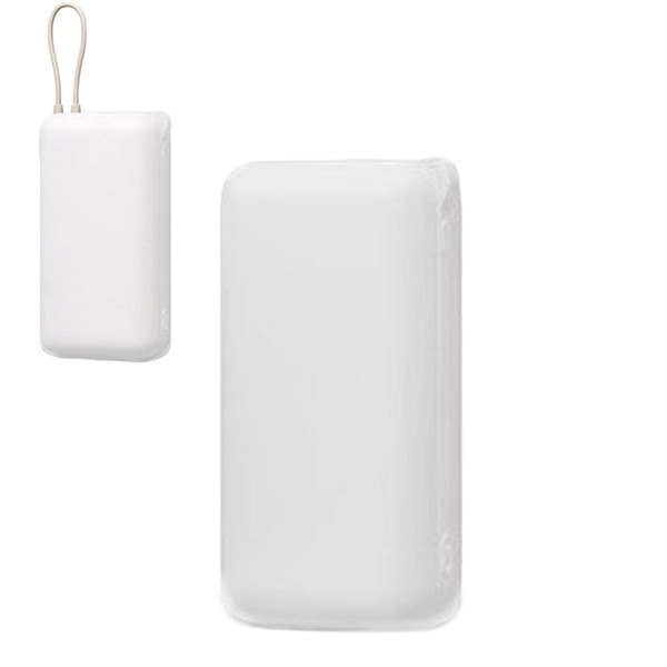 Funda Silicona Antigolpes para Xiaomi Banco de Alimentación Cable Incorporado 20000 33W PB2033MI