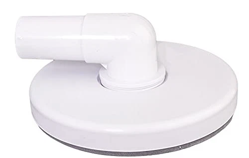 Zodiac 25573-520-000 Skimmer Vacuum Plate 1.5" x 1.25" White Pool Part - Изображение 2 из 4
