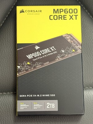 Corsair - MP600 CORE XT - 2TB PCIe Gen4 x4 NVMe M.2 - SSD Fedex 2 days shipping