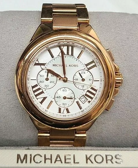 Michael Kors Women s Stainless Steel Bradshaw Rose Gold tone