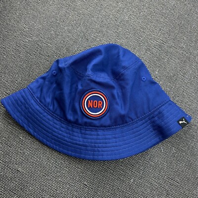 PUMA Norway Olympic Team 2024 Bucket Cap One Size ONFA Blue Hat