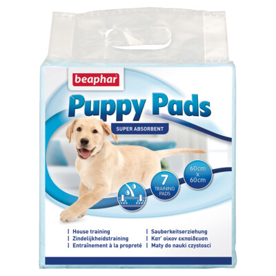 Beaphar Puppy Pads für Welpen - Hygienische Trainingsmatten für Stubenreinheit