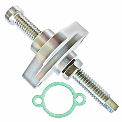 Manueller Ketten-Spanner Silber 1987-2009 Kawasaki Ninja EX500 Upgrade EX T10