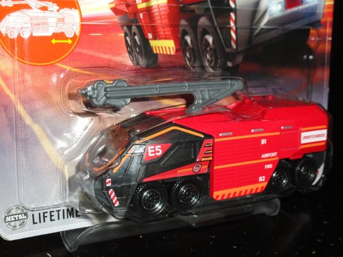 MATCHBOX 2025 WORKING RIGS 02/16 MBX FLAME BLASTER DIECAST VEHICLE (CARD DAMAGE) - Picture 2 of 9