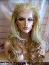 ELITE BRAND WIGS SLEEK & MODERN! LONG STRAIGHT CURLED ENDS HIGH FASHION MODEL!