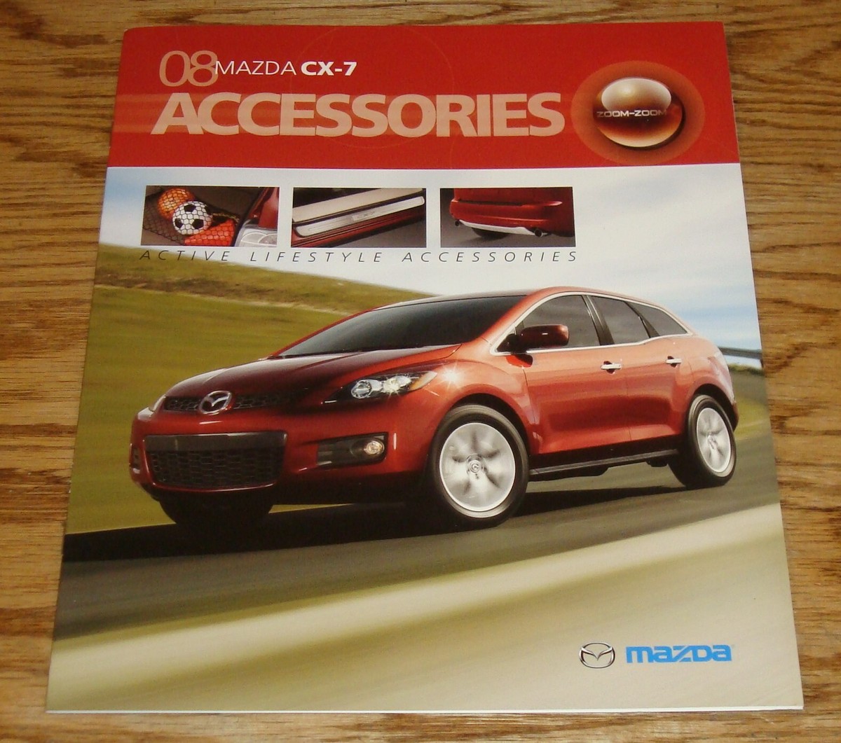 Original 2008 Mazda CX-7 Accessories Sales Brochure 08 | eBay
