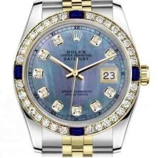 Rolex Datejust 36 mm Tahitian Mother of Pearl...