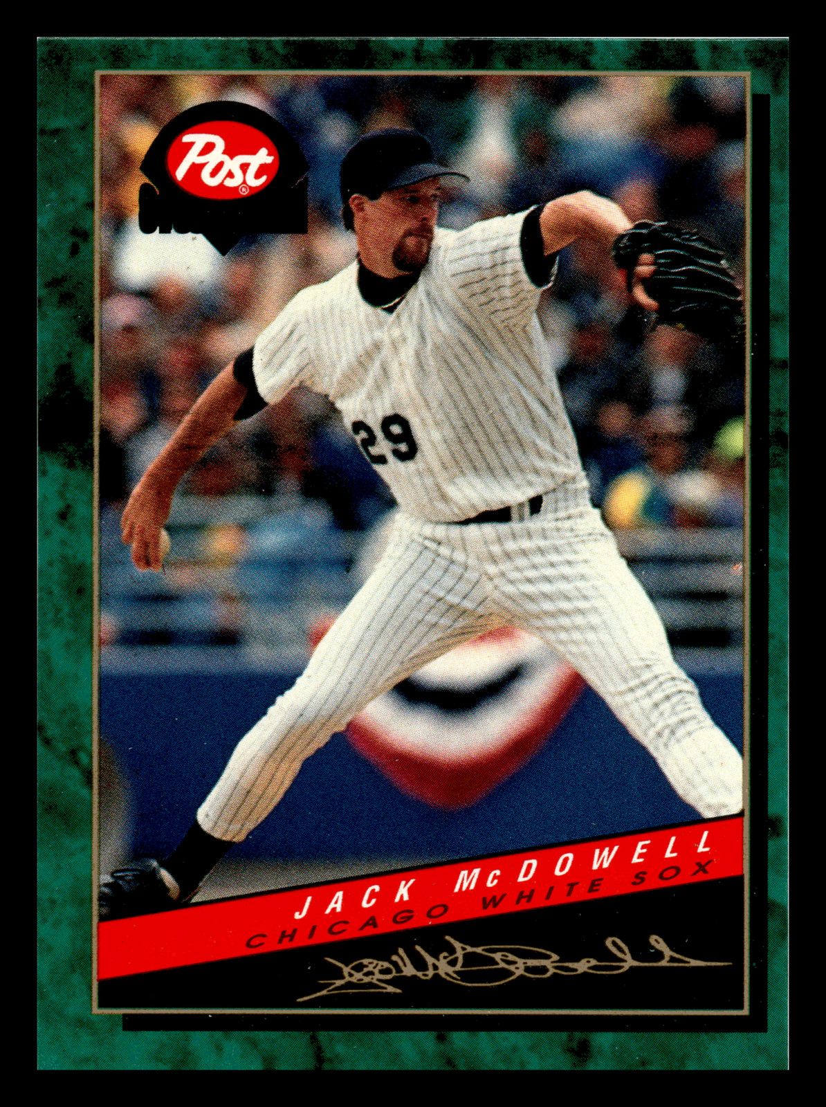 1994 Post Cereal Jack McDowell  Chicago White Sox #7 Near Mint NM