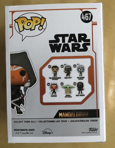 Funko POP! Star Wars The Mandalorian Ahsoka (Hooded) (Amazon Exclusive) - Picture 3 of 6