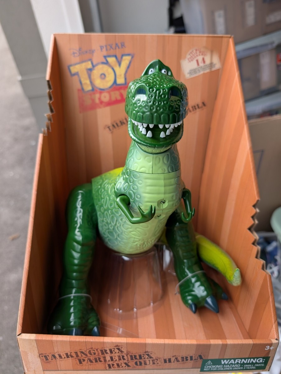 NEW WDW Disney Rex Interactive Talking Action Figure 11 Phrases
