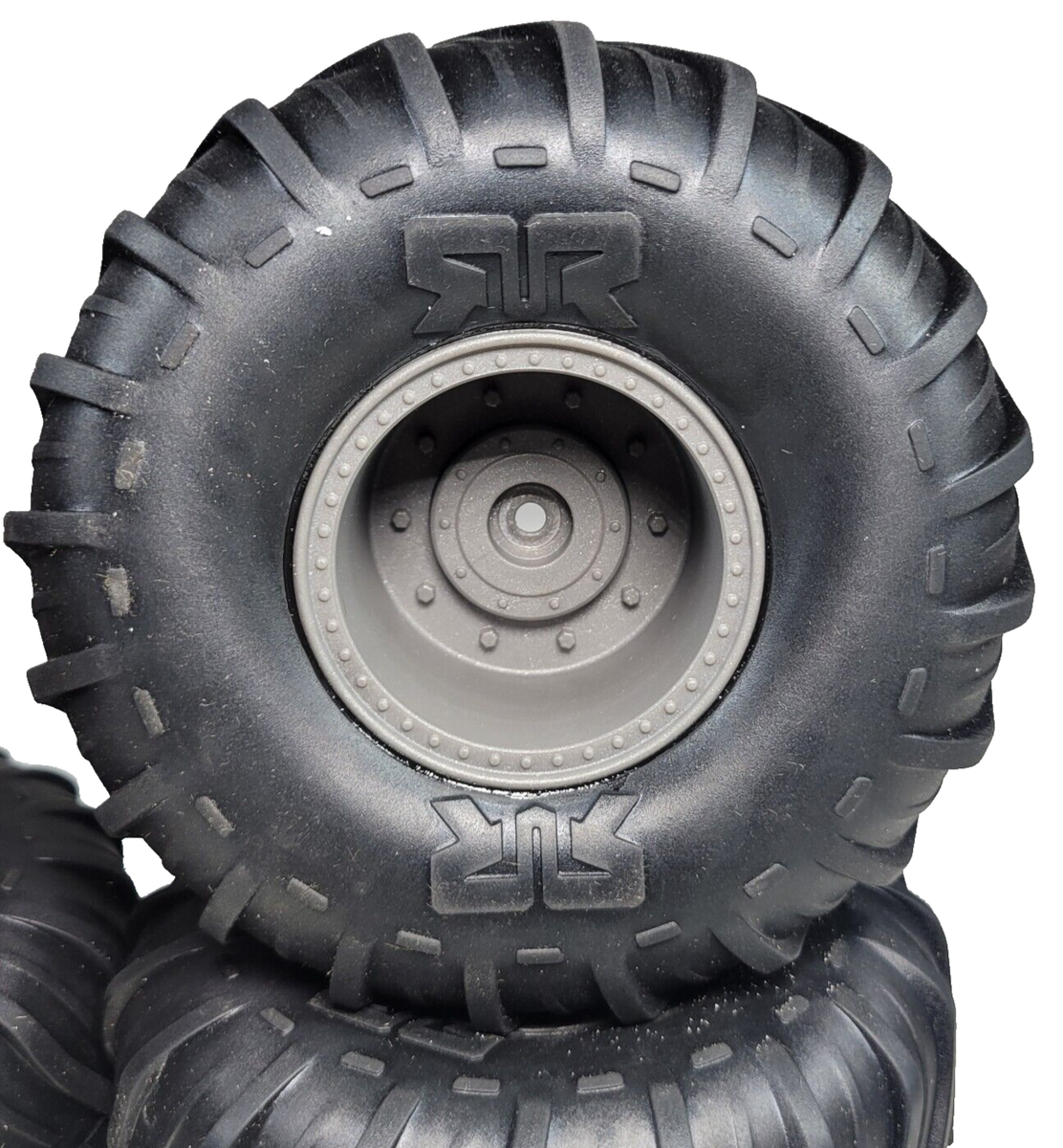 アクセサリー Kartoon Arrma Gorgon dBoots Chevron MT Glued Tires & 14mm Hex Wheels