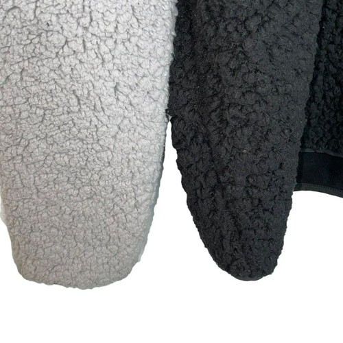 Sudadera 32 Degrees Sherpa Cuello Simulado Gris/Negro Pequeña - Imagen 4 de 8