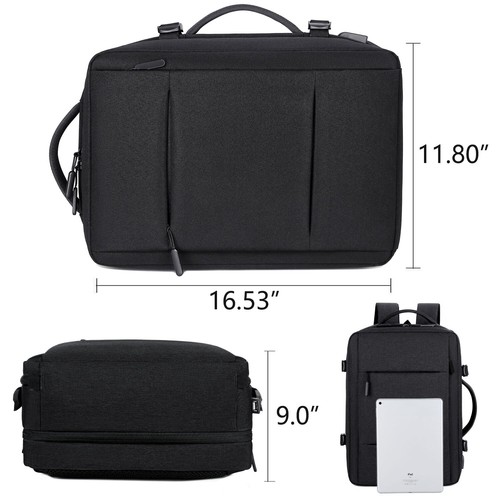 For Men/Women Travel Business Large Backpack Bookbag With USB Charging Port - Picture 19 of 29