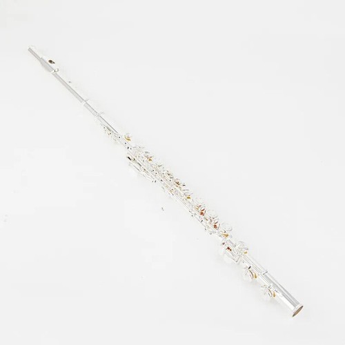 NEW Japan YAMAHA Flute 222 Professional Cupronickel C Key 16 Hole Flute Silver - Picture 7 of 10