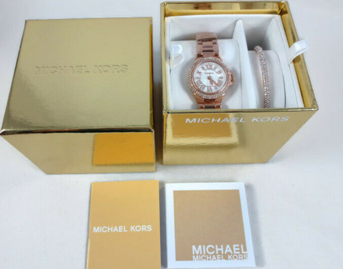 MICHAEL KORS 2-PC SET Camille Rose Gold 