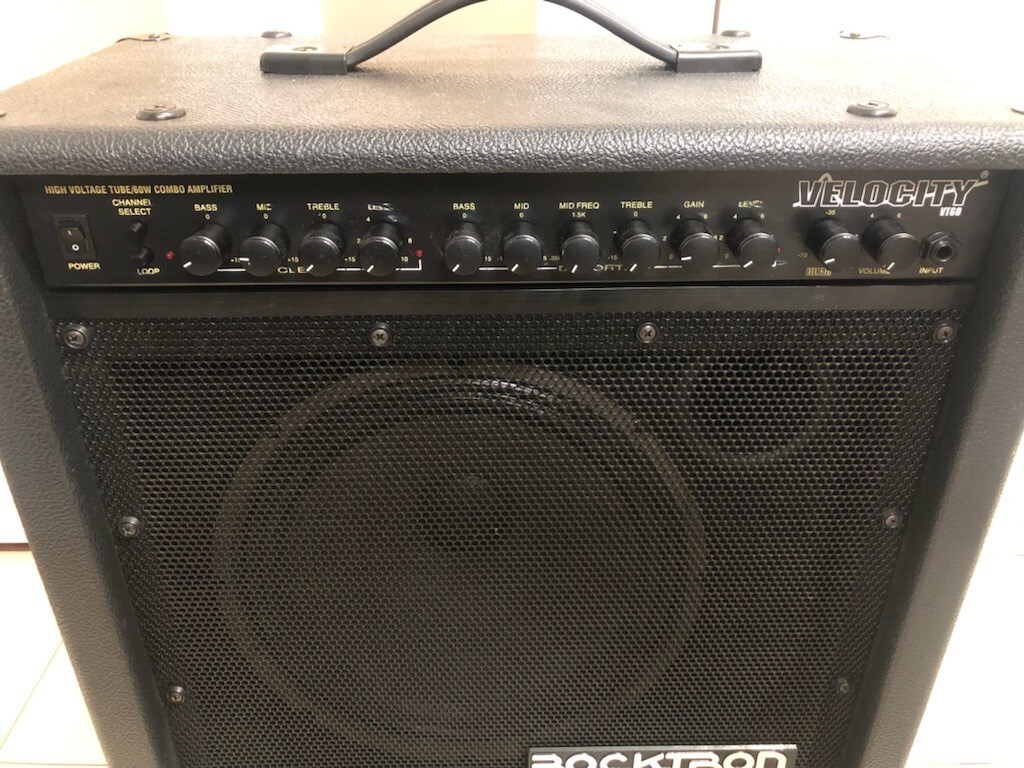 ROCKTRON VELOCITY VT60 Combo amplifier Maintenance completed