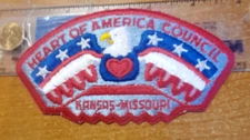 BSA Heart of America Council Kansas&Missouri CSP, issue S-2a (pp)