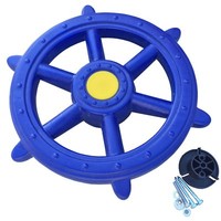 Schiffslenkrad Ø 48 Cm Blau Piratenlenkrad Spielturm Kletterturm ZubehöR