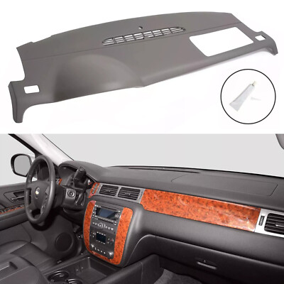 Dash Cover Cap Gray For Avalanche Suburban Tahoe Yukon 2007-2014
