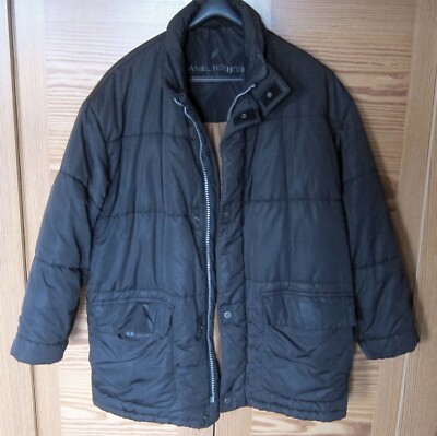 Daniel Hechter Herren Daunenjacke - Gr. 52/54 - Schwarz