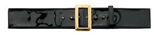 Glossy Patent Leather Santa Belt - Halco