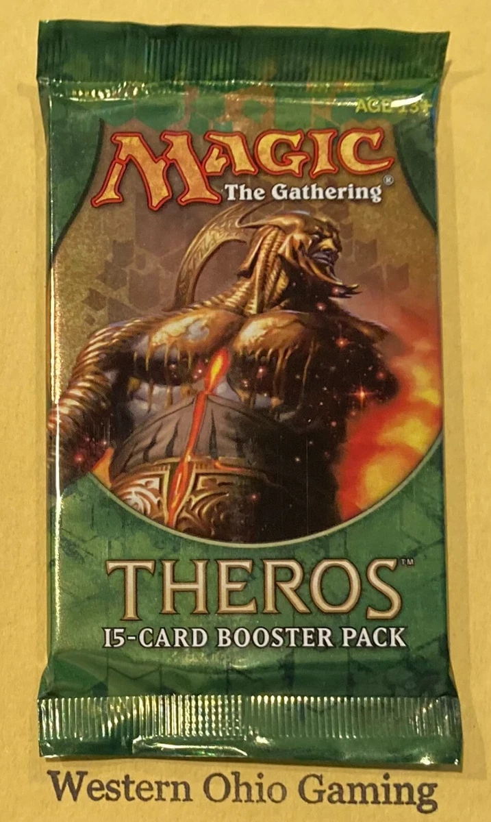 mtg booster box theros Magic: The Gathering Theros Sealed Collectible Card Game Packs for sale
