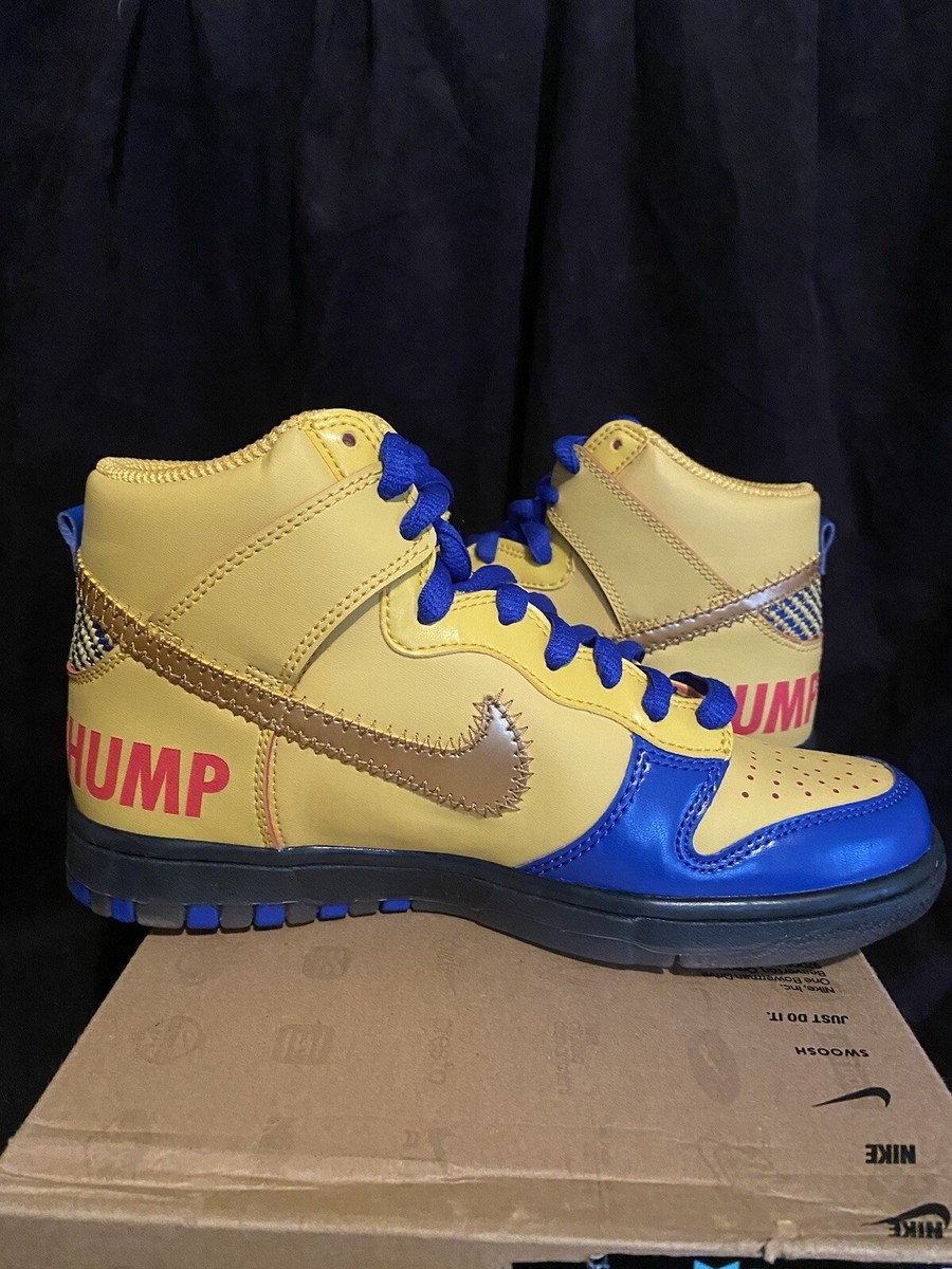 Nike SB Dunk Hi Premium Doernbecher Thump DB Yellow Blue Nike SB Dunk Hi Premium Doernbecher Thump DB Yellow Blue